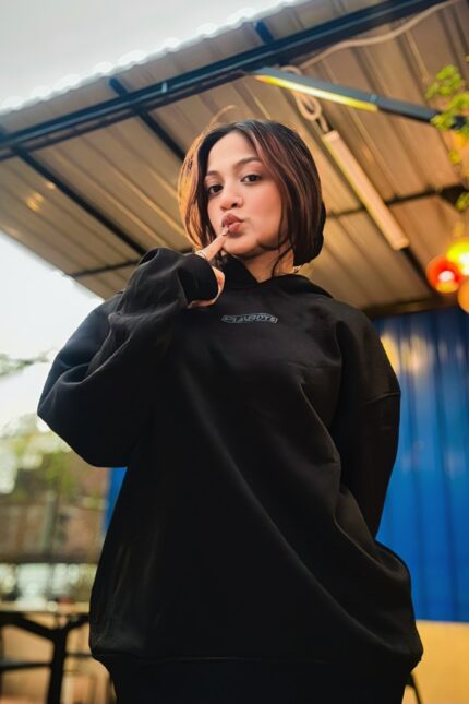 Essential Black Hoodie